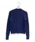 POLO RALPH LAUREN (ポロ・ラルフローレン) カシミヤ混ケーブルニットカーディガン ネイビー サイズ:S：9000円
