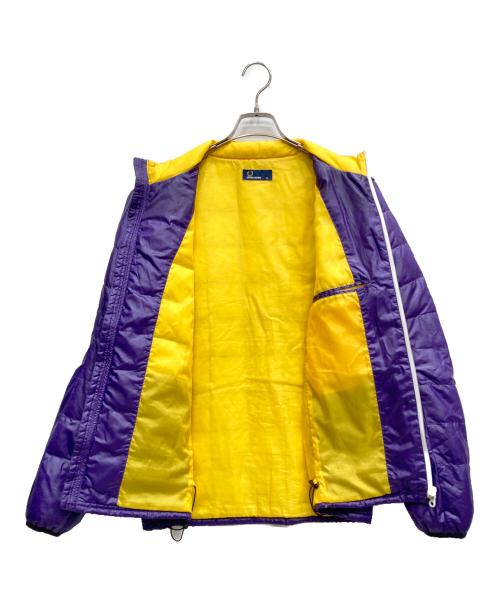 FRED PERRY（フレッドペリー）FRED PERRY (フレッドペリー) 2WAYキルティングダウンジャケット パープル サイズ:XLの古着・服飾アイテム