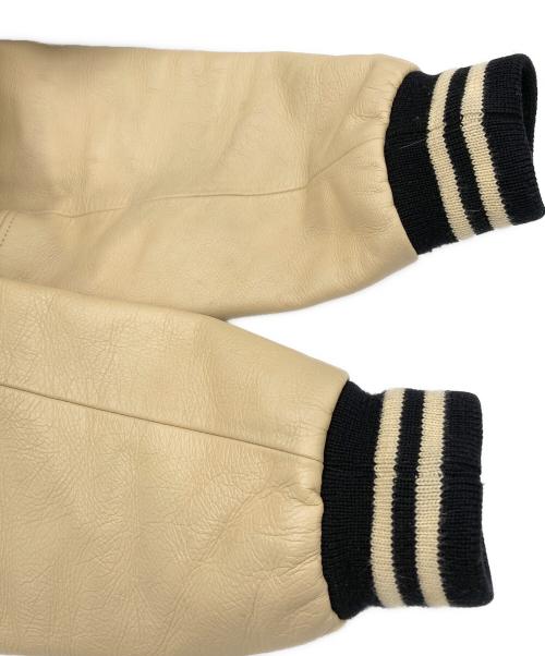 KENT（ケント）KENT (ケント) VAN (ヴァン) フルデコスタジャン ネイビー×アイボリー サイズ:LLの古着・服飾アイテム