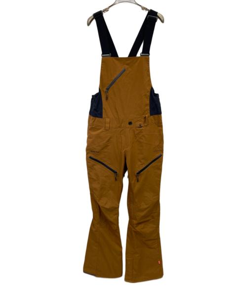 VOLCOM（ボルコム）VOLCOM (ボルコム) GORE-TEX STRETCH BIB OVERALL ブラウン サイズ:Sの古着・服飾アイテム