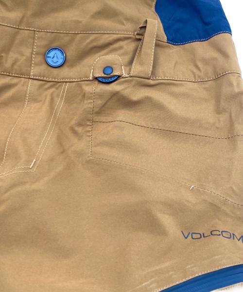 VOLCOM（ボルコム）VOLCOM (ボルコム) GORE-TEX STRETCH BIB OVERALL ブラウン サイズ:Sの古着・服飾アイテム