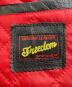 中古・古着 freedom (フリーダム) ダブルライダースジャケット ブラック サイズ:XXL：9000円