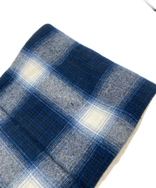NEIGHBORHOOD（ネイバーフッド）NEIGHBORHOOD (ネイバーフッド) PENDLETON (ペンドルトン) オンブレチェックマフラー ブルー サイズ:表記なしの古着・服飾アイテム