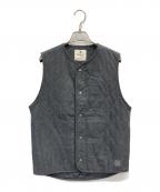 Snow peakスノーピーク）の古着「Quilted Flannel Vest」｜グレー