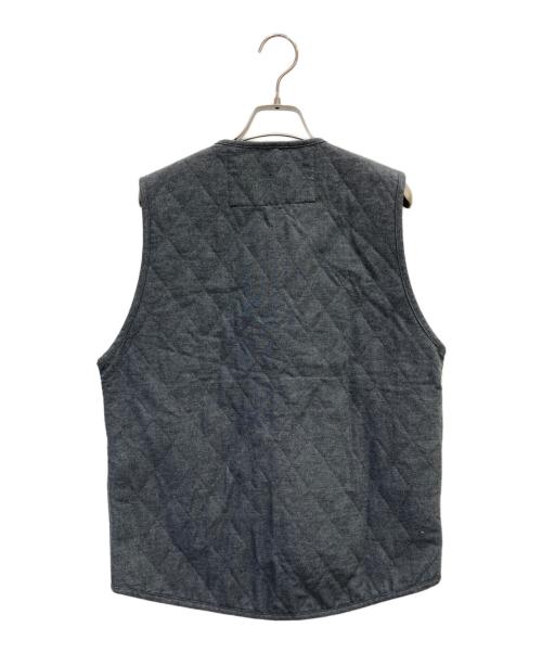 Snow peak（スノーピーク）Snow peak (スノーピーク) Quilted Flannel Vest グレー サイズ:Sの古着・服飾アイテム