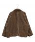 THE BOLDMAN (ザボールドマン) ベロアテーラードジャケット ブラウン サイズ:M：12000円