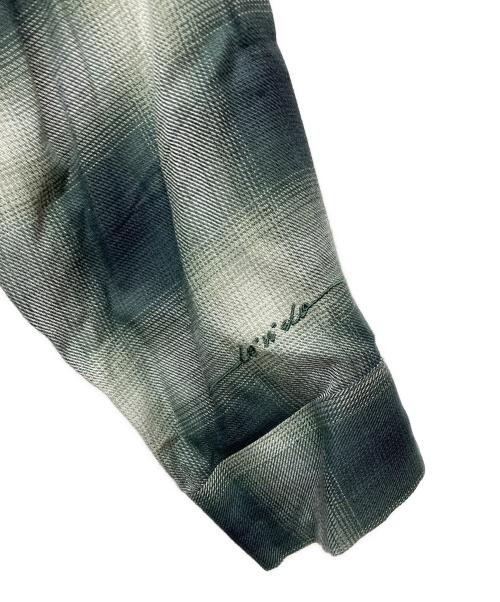 RADIALL（ラディアル）RADIALL (ラディアル) LO-N-SLO -OPEN COLLARED SHIRT L/S グリーン サイズ:Sの古着・服飾アイテム