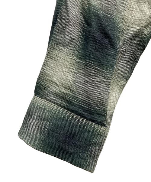 RADIALL（ラディアル）RADIALL (ラディアル) LO-N-SLO -OPEN COLLARED SHIRT L/S グリーン サイズ:Sの古着・服飾アイテム