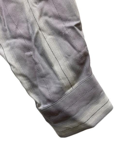 CALEE（キャリー）CALEE (キャリー) オープンカラーシャツ グレー サイズ:Mの古着・服飾アイテム