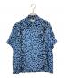 WACKO MARIA（ワコマリア）の古着「LEOPARD HAWAIIAN S/S」｜ブルー