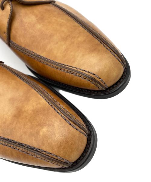 REGAL（リーガル）REGAL (リーガル) スワールトゥシューズ ブラウン サイズ:27cmの古着・服飾アイテム