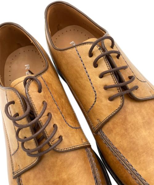 REGAL（リーガル）REGAL (リーガル) スワールトゥシューズ ブラウン サイズ:27cmの古着・服飾アイテム