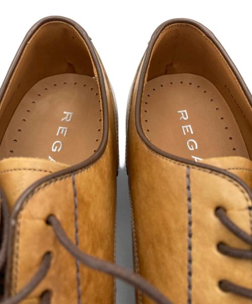 REGAL（リーガル）REGAL (リーガル) スワールトゥシューズ ブラウン サイズ:27cmの古着・服飾アイテム