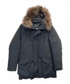 nano・universe×西川ダウンナノ・ユニバース×ニシカワダウン）の古着「HYBRID アークティックダウンジャケット」｜ブラック