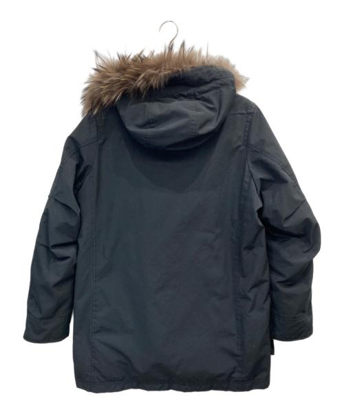 nano・universe（ナノ・ユニバース）nano・universe (ナノ・ユニバース) 西川ダウン (ニシカワダウン) HYBRID アークティックダウンジャケット ブラック サイズ:Mの古着・服飾アイテム