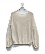 Plageプラージュ）の古着「TSUMUGI balloon プルオーバー」｜ベージュ