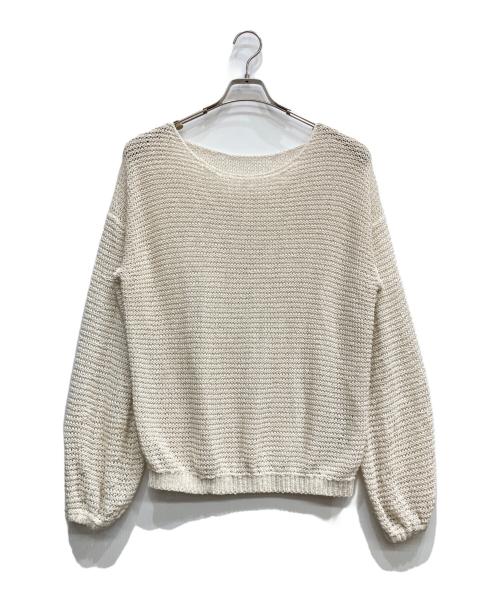 Plage（プラージュ）Plage (プラージュ) TSUMUGI balloon プルオーバー ベージュ サイズ:FREEの古着・服飾アイテム
