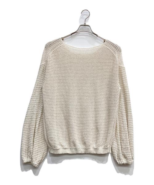 Plage（プラージュ）Plage (プラージュ) TSUMUGI balloon プルオーバー ベージュ サイズ:FREEの古着・服飾アイテム