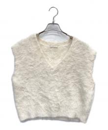 Plage（プラージュ）の古着「uyu ベスト」｜ベージュ