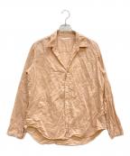 Plageプラージュ）の古着「Ramie Cotton シャツ」｜ピンク