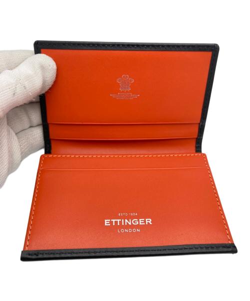 ETTINGER（エッティンガー）ETTINGER (エッティンガー) VISITING CARD CASE/カードケース ブラック サイズ:表記なしの古着・服飾アイテム