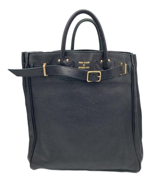 YOUNG & OLSEN The DRYGOODS STORE（ヤングアンドオルセン ザ ドライグッズストア）YOUNG & OLSEN The DRYGOODS STORE (ヤングアンドオルセン ザ ドライグッズストア) FRAMeWORK (フレームワーク) 別注ハンドバッグ ブラック サイズ:表記なしの古着・服飾アイテム