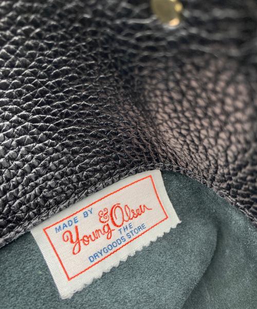 YOUNG & OLSEN The DRYGOODS STORE（ヤングアンドオルセン ザ ドライグッズストア）YOUNG & OLSEN The DRYGOODS STORE (ヤングアンドオルセン ザ ドライグッズストア) FRAMeWORK (フレームワーク) 別注ハンドバッグ ブラック サイズ:表記なしの古着・服飾アイテム