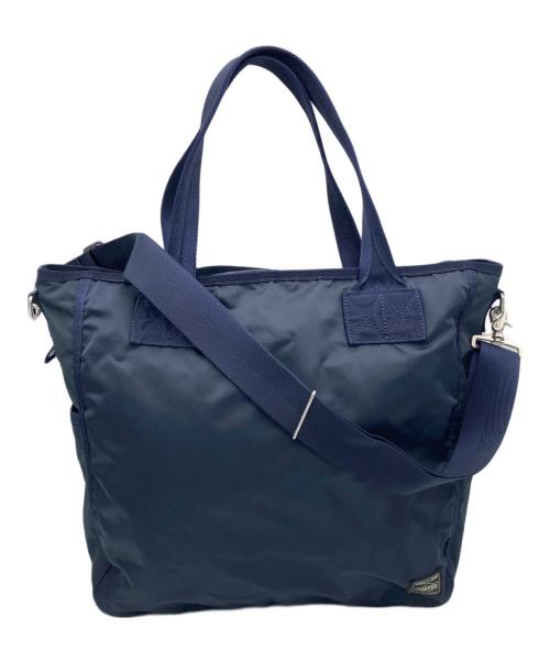 PORTER（ポーター）PORTER (ポーター) FRAME トートバッグ ネイビー サイズ:表記なしの古着・服飾アイテム