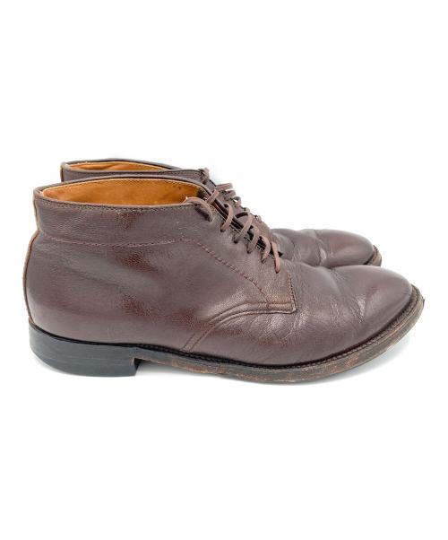 Alden（オールデン）Alden (オールデン) 6アイレットチャッカブーツ ブラウン サイズ:US8 1/2 (B/D)の古着・服飾アイテム