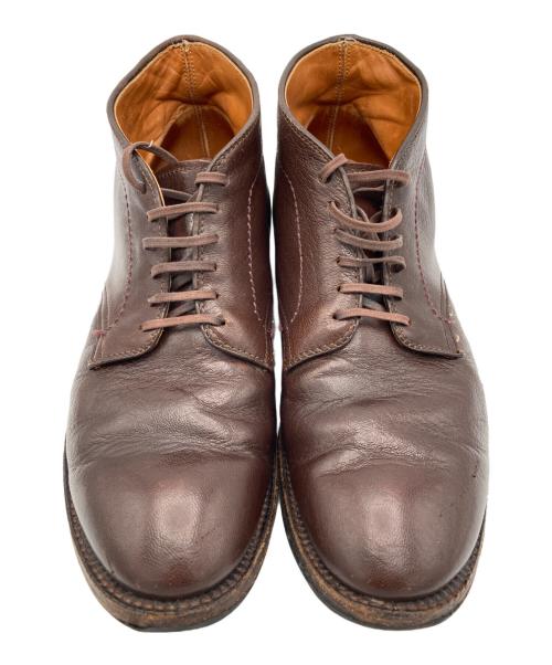 Alden（オールデン）Alden (オールデン) 6アイレットチャッカブーツ ブラウン サイズ:US8 1/2 (B/D)の古着・服飾アイテム