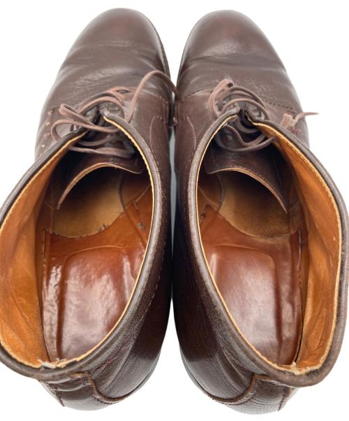 Alden（オールデン）Alden (オールデン) 6アイレットチャッカブーツ ブラウン サイズ:US8 1/2 (B/D)の古着・服飾アイテム