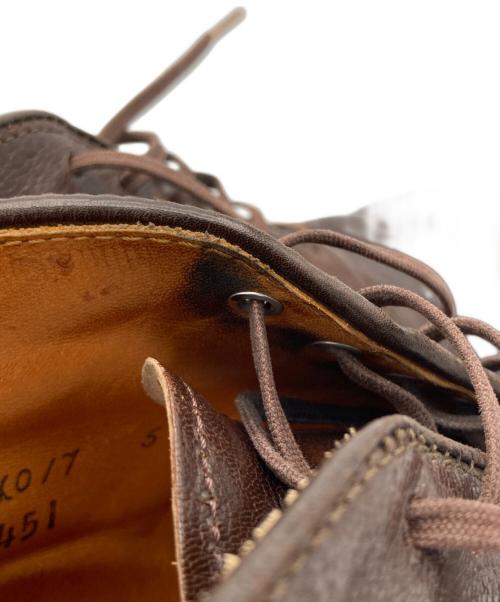 Alden（オールデン）Alden (オールデン) 6アイレットチャッカブーツ ブラウン サイズ:US8 1/2 (B/D)の古着・服飾アイテム