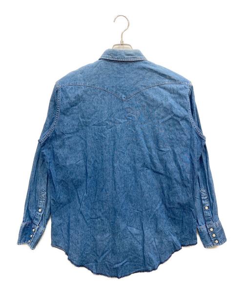 Wrangler（ラングラー）Wrangler (ラングラー) 70127MW デニムウエスタンシャツ インディゴ サイズ:17の古着・服飾アイテム