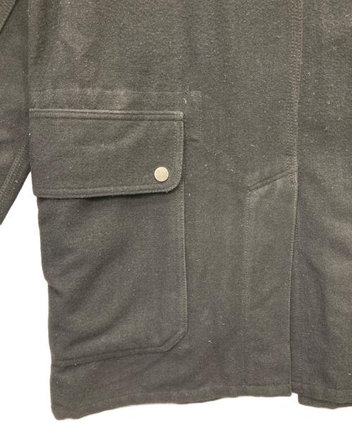 SASSAFRAS（ササフラス）SASSAFRAS (ササフラス) ウールブランケットウールフォールリーフコート ブラック サイズ:Mの古着・服飾アイテム