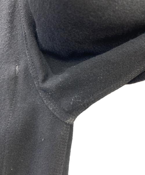 SASSAFRAS（ササフラス）SASSAFRAS (ササフラス) ウールブランケットウールフォールリーフコート ブラック サイズ:Mの古着・服飾アイテム