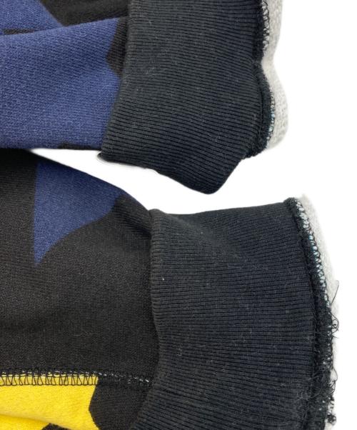 A BATHING APE（ア ベイシング エイプ）A BATHING APE (ア ベイシング エイプ) 00s STA FULL ZIP HOODIE MULTI ブラック サイズ:Lの古着・服飾アイテム