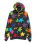 A BATHING APE（ア ベイシング エイプ）の古着「00s STA FULL ZIP HOODIE MULTI」｜ブラック
