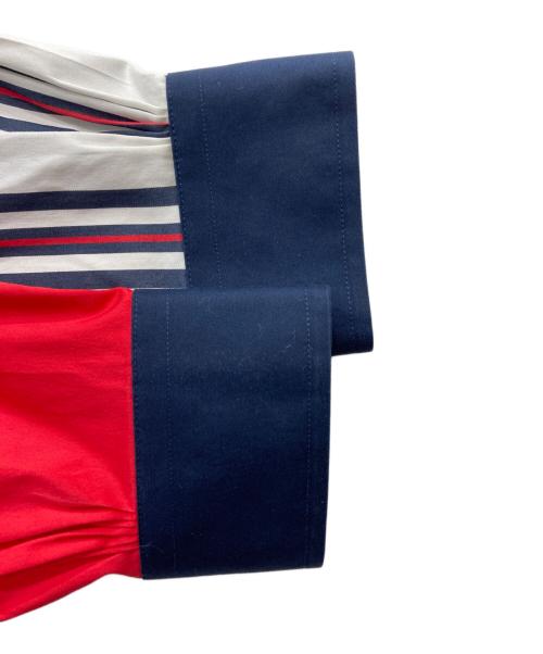 BROOKS BROTHERS（ブルックスブラザーズ）BROOKS BROTHERS (ブルックスブラザーズ) FILA (フィラ) マルチストライプシャツ トリコロールカラー サイズ:XS 未使用品の古着・服飾アイテム