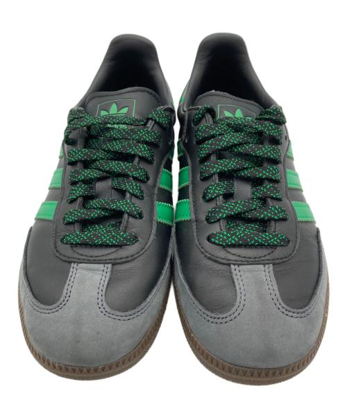 adidas Originals（アディダスオリジナル）adidas Originals (アディダスオリジナル) SAMBA OG ブラック×グリーン サイズ:25cmの古着・服飾アイテム