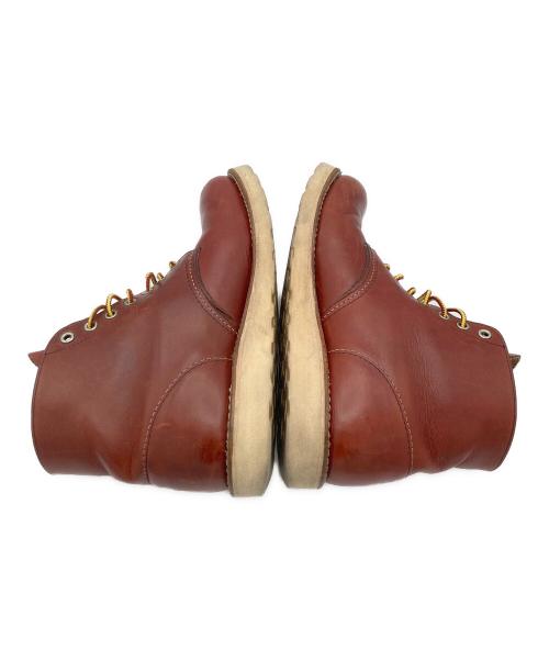 RED WING（レッドウィング）RED WING (レッドウィング) 9105 PLAIN TOE ワークブーツ レッドブラウン サイズ:8 2/1の古着・服飾アイテム