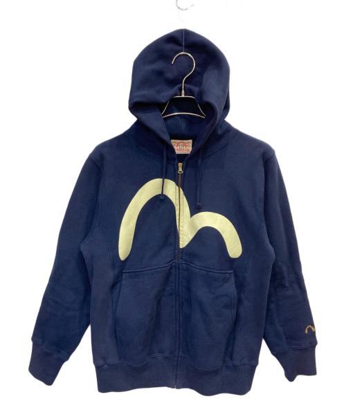 EVISU（エヴィス）EVISU (エヴィス) ジップパーカー ネイビー サイズ:38の古着・服飾アイテム