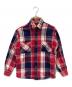 BIG MAC（ビッグマック）の古着「チェックネルシャツ」｜レッド