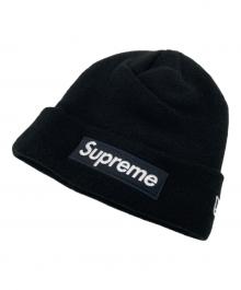 SUPREME×New Era（シュプリーム×ニューエラ）の古着「刺繍ボックスロゴビーニー」｜ブラック
