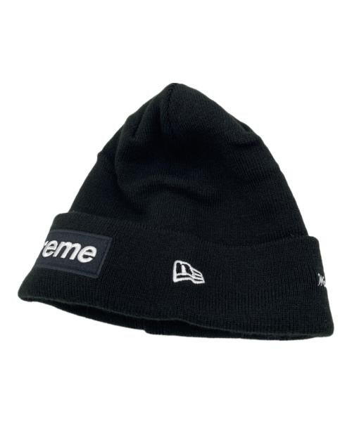 SUPREME（シュプリーム）SUPREME (シュプリーム) New Era (ニューエラ) 刺繍ボックスロゴビーニー ブラック サイズ:表記なしの古着・服飾アイテム