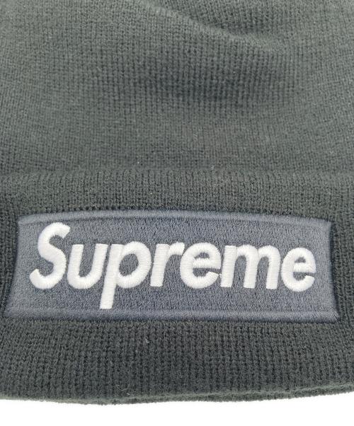 SUPREME（シュプリーム）SUPREME (シュプリーム) New Era (ニューエラ) 刺繍ボックスロゴビーニー ブラック サイズ:表記なしの古着・服飾アイテム