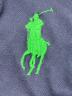 中古・古着 POLO RALPH LAUREN (ポロ・ラルフローレン) ポロシャツ ネイビー サイズ:M：4000円