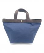 Herve Chapelierエルベシャプリエ）の古着「コーデュラ舟形トートバッグ(M)」｜ネイビー