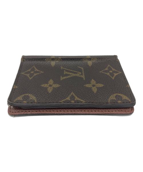 LOUIS VUITTON（ルイ ヴィトン）LOUIS VUITTON (ルイ ヴィトン) ポルトカルト パス ヴェルティカル/カードケース ブラウン サイズ:表示なしの古着・服飾アイテム