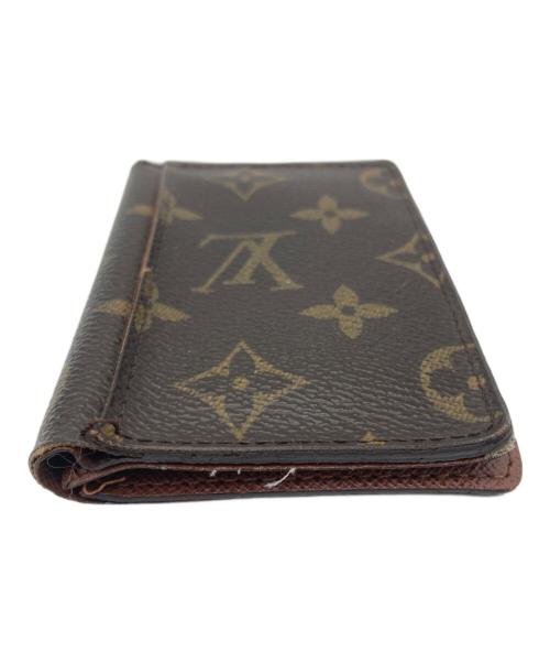 LOUIS VUITTON（ルイ ヴィトン）LOUIS VUITTON (ルイ ヴィトン) ポルトカルト パス ヴェルティカル/カードケース ブラウン サイズ:表示なしの古着・服飾アイテム