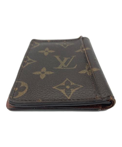 LOUIS VUITTON（ルイ ヴィトン）LOUIS VUITTON (ルイ ヴィトン) ポルトカルト パス ヴェルティカル/カードケース ブラウン サイズ:表示なしの古着・服飾アイテム